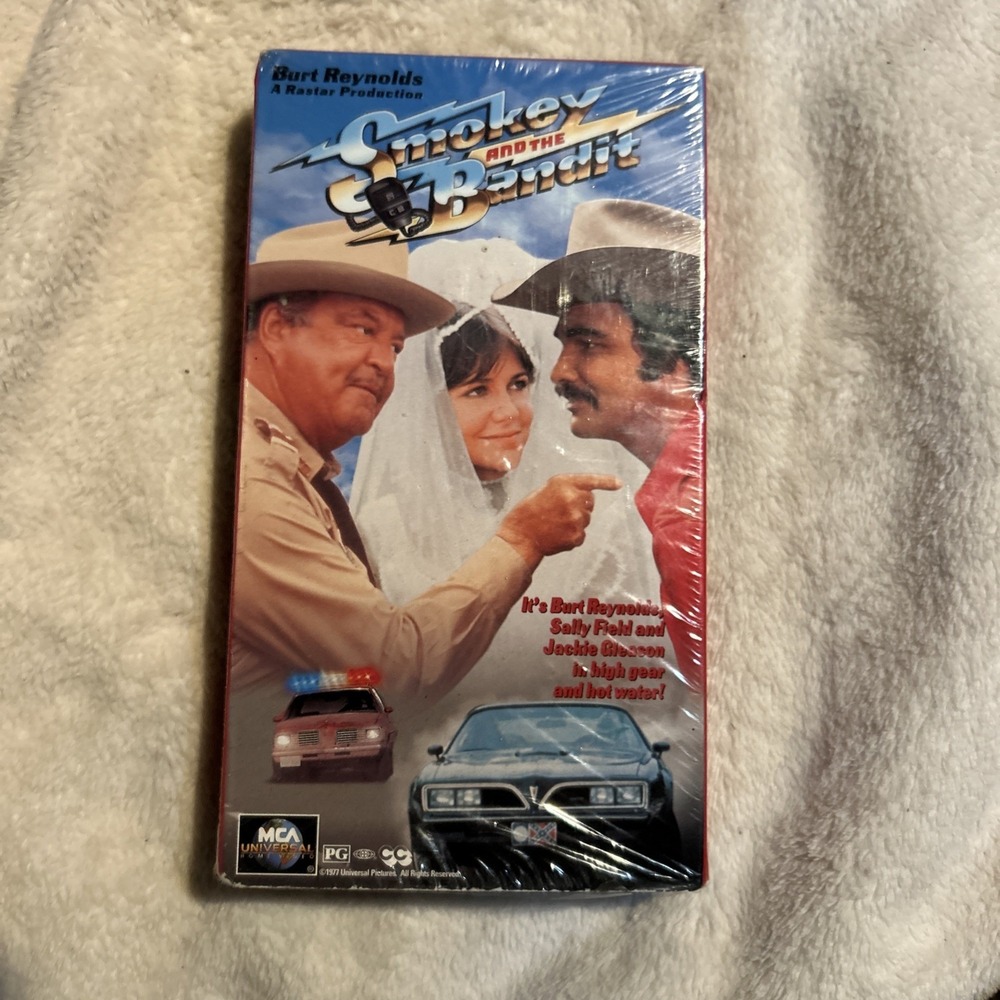 Smokey and the Bandit VHS 1985 Burt Reynolds Sally Field Jackie Gleason
